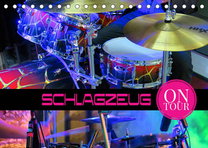 Schlagzeug on Tour (Tischkalender 2023 DIN A5 quer) von Utz,  Renate