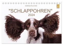 SCHLAPPOHREN (Tischkalender 2024 DIN A5 quer), CALVENDO Monatskalender von SABRINA PALATZKE,  FOTOGRAFIN