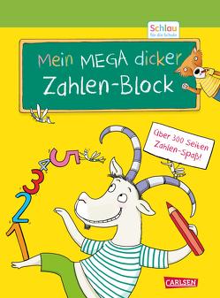 Schlau für die Schule: Mein MEGA dicker Zahlen-Block von Koppers,  Theresia, Mildner,  Christine