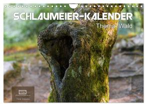 Schlaumeier-Kalender – Thema: Wald (Wandkalender 2024 DIN A4 quer), CALVENDO Monatskalender von Wersand,  René