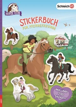 SCHLEICH® Horse Club – Stickerbuch für Pferdefreunde