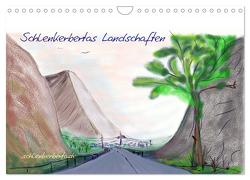 Schlenkerbertas Landschaften (Wandkalender 2024 DIN A4 quer), CALVENDO Monatskalender von Lindner,  Beate