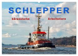 Schlepper – bärenstarke Arbeitstiere (Wandkalender 2024 DIN A2 quer), CALVENDO Monatskalender von Roder,  Peter