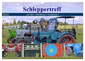 Schleppertreff auf dem Heersberg in Burgfelden (Wandkalender 2024 DIN A3 quer), CALVENDO Monatskalender von Geiger,  Günther