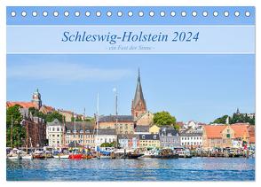 Schleswig-Holstein, ein Fest der Sinne (Tischkalender 2024 DIN A5 quer), CALVENDO Monatskalender von Plett,  Rainer