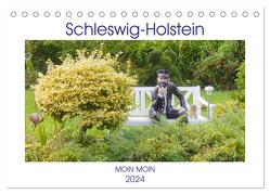 Schleswig-Holstein Moin Moin (Tischkalender 2024 DIN A5 quer), CALVENDO Monatskalender von Busch,  Martina