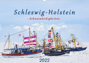 Schleswig-Holstein Sehenswürdigkeiten (Wandkalender 2022 DIN A2 quer) von Plett,  Rainer