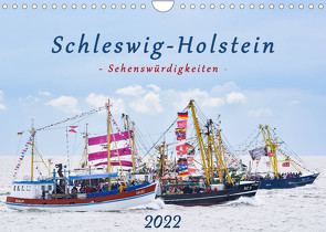 Schleswig-Holstein Sehenswürdigkeiten (Wandkalender 2022 DIN A4 quer) von Plett,  Rainer