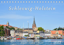 Schleswig-Holstein. Stadt – Land – Meer (Tischkalender 2022 DIN A5 quer) von Plett,  Rainer