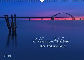 Schleswig-Holstein – über Stadt und Land (Wandkalender 2019 DIN A3 quer) von Kolfenbach,  Klaus