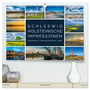 Schleswig-Holsteinische Impressionen (hochwertiger Premium Wandkalender 2024 DIN A2 quer), Kunstdruck in Hochglanz von Kuhr,  Susann