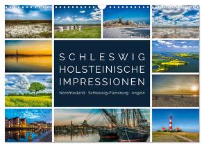 Schleswig-Holsteinische Impressionen (Wandkalender 2024 DIN A3 quer), CALVENDO Monatskalender von Kuhr,  Susann