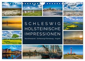 Schleswig-Holsteinische Impressionen (Wandkalender 2024 DIN A4 quer), CALVENDO Monatskalender von Kuhr,  Susann