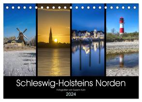 Schleswig-Holsteins Norden (Tischkalender 2024 DIN A5 quer), CALVENDO Monatskalender von Kuhr,  Susann