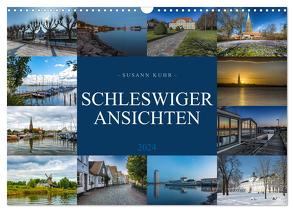 Schleswiger Ansichten (Wandkalender 2024 DIN A3 quer), CALVENDO Monatskalender von Kuhr,  Susann