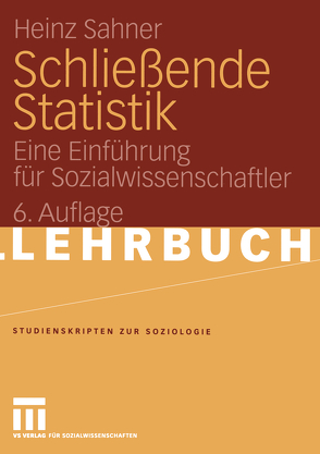 Schließende Statistik von Sahner,  Heinz