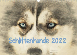 Schlittenhunde 2022 (Wandkalender 2022 DIN A3 quer) von Redecker,  Andrea