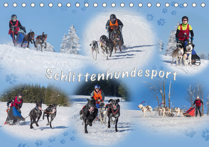 Schlittenhundesport (Tischkalender 2021 DIN A5 quer) von Eschrich -HeschFoto,  Heiko