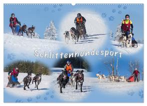 Schlittenhundesport (Wandkalender 2024 DIN A2 quer), CALVENDO Monatskalender von Eschrich -HeschFoto,  Heiko