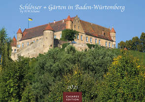 Schlösser + Gärten in Baden-Württemberg 2021 S 35x24cm von Schawe,  Heinz-werner