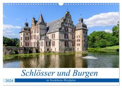 Schlösser und Burgen in NRW (Wandkalender 2024 DIN A3 quer), CALVENDO Monatskalender von Ebert,  Frank