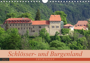 Schlösser- und Burgenland Thüringen (Wandkalender 2021 DIN A4 quer) von Flori0