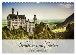 Schlösser und Gärten Süddeutschland (Wandkalender 2024 DIN A3 quer), CALVENDO Monatskalender von D.,  Andy
