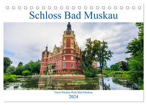 Schloss Bad Muskau (Tischkalender 2024 DIN A5 quer), CALVENDO Monatskalender von photography,  IAM