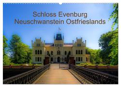 Schloss Evenburg – Neuschwanstein Ostfrieslands (Wandkalender 2024 DIN A2 quer), CALVENDO Monatskalender von Renken,  Erwin