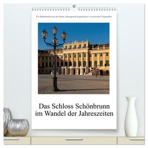 Schloss Schönbrunn im Wandel der Jahreszeiten (hochwertiger Premium Wandkalender 2024 DIN A2 hoch), Kunstdruck in Hochglanz von Bartek,  Alexander