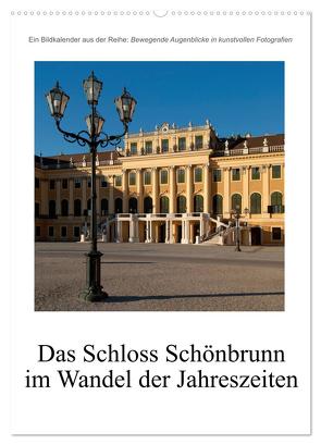 Schloss Schönbrunn im Wandel der Jahreszeiten (Wandkalender 2024 DIN A2 hoch), CALVENDO Monatskalender von Bartek,  Alexander