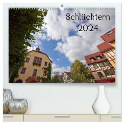 Schlüchtern 2024 (hochwertiger Premium Wandkalender 2024 DIN A2 quer), Kunstdruck in Hochglanz von Ehmke,  E.