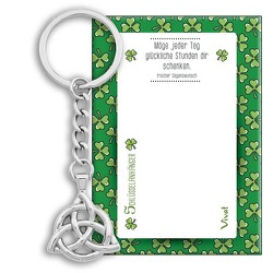 Schlüsselanhänger Triquetra »Irischer Segen«