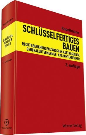 Schlüsselfertiges Bauen von Kapellmann,  Klaus D.