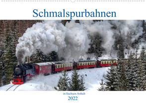 Schmalspurbahnen in Sachsen Anhalt (Wandkalender 2022 DIN A2 quer) von Gierok,  Steffen