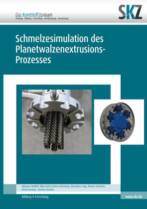 Schmelzesimulation des Planetwalzenextrusions-Prozesses