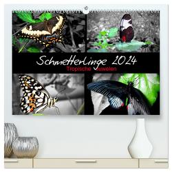 Schmetterlinge 2024 – Tropische Juwelen (hochwertiger Premium Wandkalender 2024 DIN A2 quer), Kunstdruck in Hochglanz von Mirko Weigt,  Hamburg,  ©