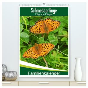 Schmetterlinge: Filigrane Flieger / Familienkalender (hochwertiger Premium Wandkalender 2024 DIN A2 hoch), Kunstdruck in Hochglanz von Althaus,  Karl-Hermann
