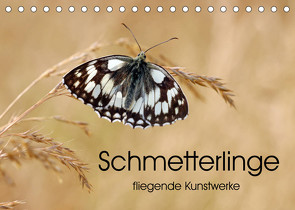 Schmetterlinge – fliegende Kunstwerke (Tischkalender 2022 DIN A5 quer) von Kumpf,  Eileen