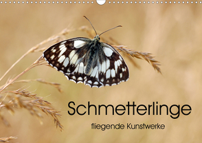 Schmetterlinge – fliegende Kunstwerke (Wandkalender 2021 DIN A3 quer) von Kumpf,  Eileen