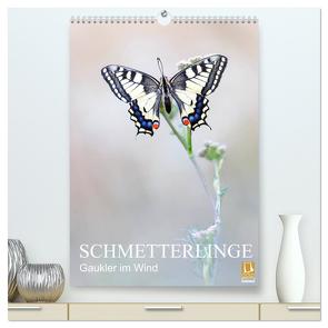 Schmetterlinge – Gaukler im Wind (hochwertiger Premium Wandkalender 2024 DIN A2 hoch), Kunstdruck in Hochglanz von Simon,  Anton