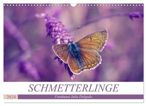 Schmetterlinge im Fokus (Wandkalender 2024 DIN A3 quer), CALVENDO Monatskalender von Delgado,  Julia