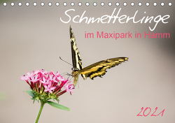 Schmetterlinge im Maxipark in Hamm (Tischkalender 2021 DIN A5 quer) von Gimpel,  Frauke