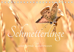 Schmetterlinge. Schimmernde Zauberwesen (Tischkalender 2023 DIN A5 quer) von AnetaZofia