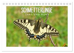 Schmetterlinge: zart und bunt (Tischkalender 2024 DIN A5 quer), CALVENDO Monatskalender von Althaus,  Karl-Hermann