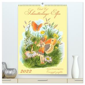 Schmetterlings-Elfen (hochwertiger Premium Wandkalender 2024 DIN A2 hoch), Kunstdruck in Hochglanz von Vogl,  Christl
