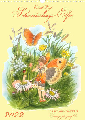 Schmetterlings-Elfen (Wandkalender 2023 DIN A3 hoch) von Vogl,  Christl
