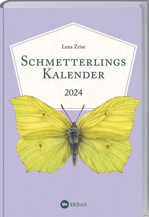 Schmetterlingskalender 2024 von Zeise,  Lena