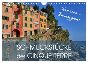 SCHMUCKSTÜCKE der CINQUE TERRE (Wandkalender 2024 DIN A4 quer), CALVENDO Monatskalender von Heußlein,  Jutta