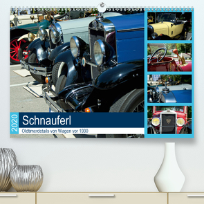 Schnauferl – Oldtimerdetails von Wagen vor 1930 (Premium, hochwertiger DIN A2 Wandkalender 2020, Kunstdruck in Hochglanz) von Marten,  Martina